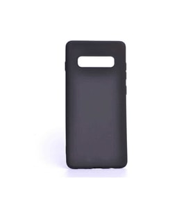 Samsung Galaxy S10 Uyumlu Kılıf Zore Premier Silikon Kapak (Siyah)