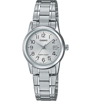 CASIO LTP-V002D-7BUDF RAKAMLI TAKVİMLİ METAL KADIN KOL SAATİ