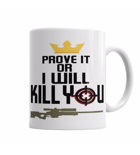 I Will Kill You Kupa Bardak Porselen