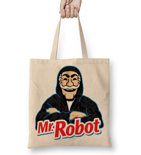 Mr Robot Bez Çanta Uzun Saplı