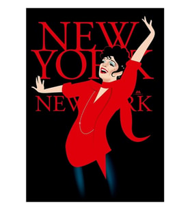 New York Tablo Ahşap Poster Dekoratif