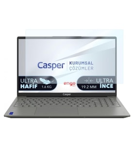 Casper Nirvana X750 15.6 inç Ekran Koruyucu Nano Parlak 16:9 (Şeffaf)