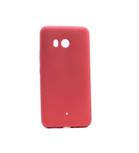 HTC U11 Uyumlu Kılıf Zore Premier Silikon Kapak (Kırmızı)