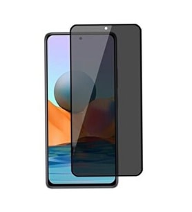 Xiaomi Redmi Note 10 Pro 4G Uyumlu Privacy Ön Koruma Hayalet Seramik Nano Ekran Koruyucu (Siyah)