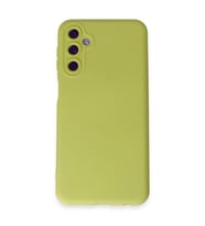 Galaxy M14 5G Kılıf Nano Içi Kadife Silikon - Sarı
