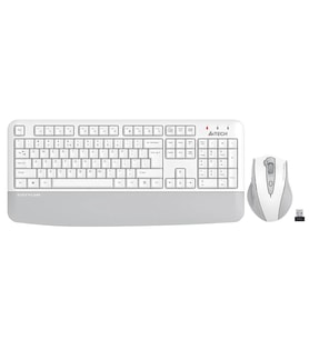 A4 Tech FG2500S Beyaz Plus 2.4GHz FN-MM Türkçe Q 3200DPI Klavye & Mouse Set