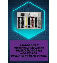 Boyun Bantlı Kulaklık ve 7 Kordonlu Yeni Nesil Akıllı Saat Kampanyası Yüksek Ses Kaliteli