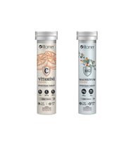 Fitomer 2'li Efervesan Seti ( Magnezyum ve P5P (Vitamin B6) + C Vitamin D ve Çinko Efervesan )