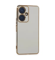 Vivo Y27 Kılıf Volet Silikon - Beyaz