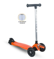 Tois Joy 3 Tekerlekli Yükseklik Ayarlı Scooter (Turuncu)