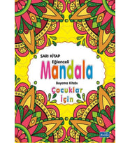 Çocuklar İçin Mandala Sarı