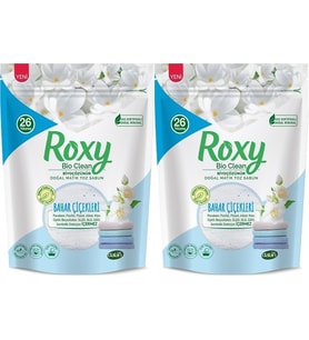 Dalan Roxy Bio Clean Matik Sabun Tozu 800GR Bahar Çiçekleri (2 Li Set) (52 Yıkama)
