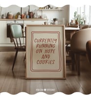 Şu Anda Hope And Cookies Üzerinde Çalışıyor Komik Noel Mutfağı