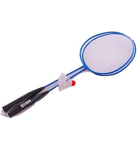 Unisex Badminton Raket Seti 2 3 Top Mb 61039, Çok Renkli, M, 61039