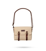Design 01 Kanvas - Deri Unisex Postacı Çanta