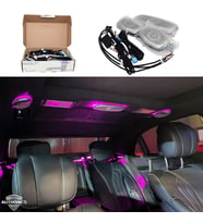 7 Renk Ambiyans Tavan Hoparlör Aydınlatma Seti Mercedes-Benz S Serisi W222 Uyumlu RGB Roof Top LED Ambiyans Işığı
