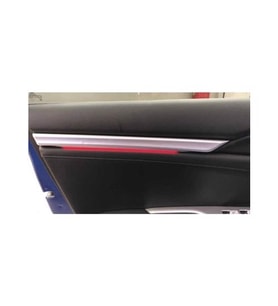 Çmk Honda Civic Fc5 2016-2020 Kapı Iç Çıta Ambians 2 Parça Kırmızı