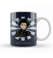 Edward Scissorhands Retro Japanese Kupa Bardak Porselen