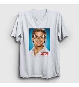 Presmono Unisex Beyaz Good Dexter T-Shirt 188508tt