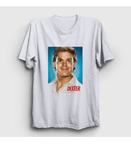 Presmono Unisex Beyaz Good Dexter T-Shirt 188508tt