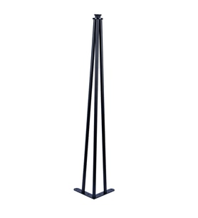4 Adet Çeşme Metal Ahşap ve Kütük Sehpa Ayağı 40 cm