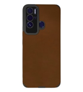 Pilelistore   Tecno Pova Neo Kılıf Loop Deri Silikon - Kahverengi