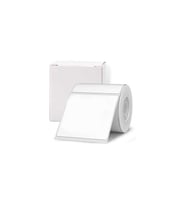 NIIMBOT T50 Etiket 50mm x 50mm (Tek Kolonda 1li) 150 adet Beyaz Kare (B1 B21S B3S B2 - HPSBYI9566-1