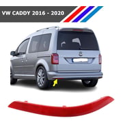 Volkswagen Caddy Arka Tampon Reflektörü 2016-2022 - Sol