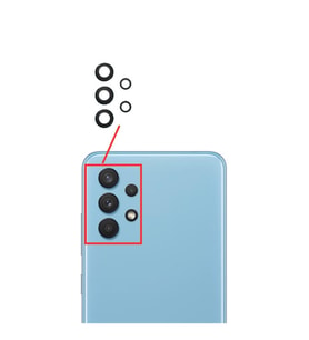 Samsung Galaxy A32 5G Kamera Lensi Cam SM-A326B