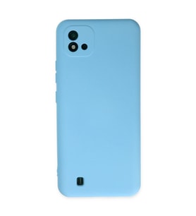 Realme C11 2021 Kılıf Nano İçi Kadife Silikon - Mavi