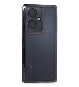 Mey İthalat® Vivo V29 Lite Kılıf Lensli Silikon - Mor