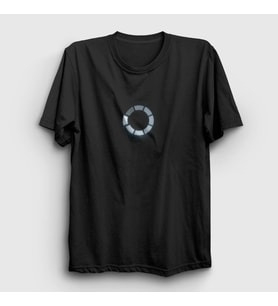 Presmono Unisex Siyah Loading Black Mirror T-Shirt 182203tt