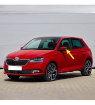 Skoda Fabia 3 2018-2021 Sol Dikiz Ayna Sinyal Lamba Camı 6V0949101