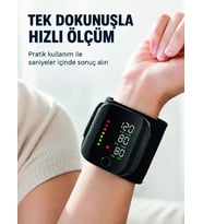 Northcity Bilekten Dijital Tansiyon Ölçer - Şarjlı Geniş Ekran ve Kolay Okunabilir Gösterge