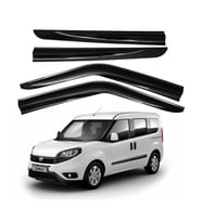 Cam Rüzgarlığı Fiat Doblo 2 2010-2023 ile uyumlu (Siyah)