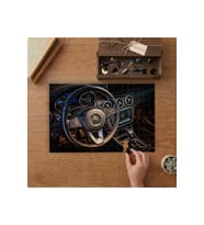 Lüks Araba İç Dizayn Tasarımı 240 parça Ahşap Puzzle Ahşap Kutuda MP00076