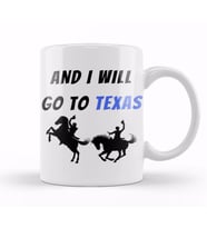 Texas Quote Vintage Retro Kupa Bardak Porselen