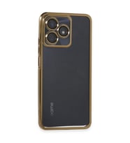 Realme C53 Kılıf  Lensli  - Gold