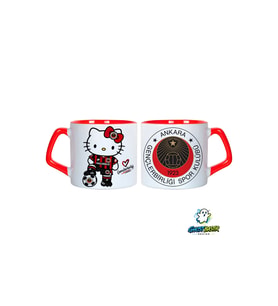Ghostbastır Design Gençlerbirliği Spor Hello Kitty Kupa Bardak Tek Adet 0997
