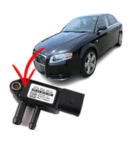 Audi A4 Map Sensörü  Basınç Sensörü [Orjinal] (076906051A)