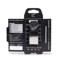 Gruv Gear FW1-TTN-SM FretWrap Metals Titanium (Small) Titanyum Renk, 4 Telli Bas ve 6 Telli Gitar Uyumlu, Klavye Susturucu