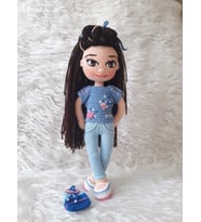 Azra Bebek Amigurumi Organik Oyuncak
