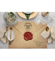 Adawall Home Harry Potter Letter Kumaş Amerikan Servis 4'lü Set 35X50CM