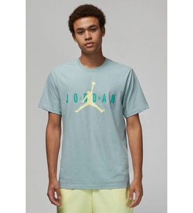 Nike Jordan Air Wordmark Graphic Tshirt Orange Jordan Grafik Baskılı Tişört Siyah