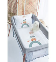 %100 Delux Pamuk Isme Özel 70x120 Park Yatak Nevresim Takımı