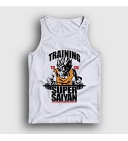 Presmono Unisex Beyaz Training Goku Anime Dragon Ball Atlet 237250tt