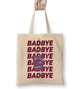 Bad Bye Purple Mono Collection Bts Bez Çanta Uzun Saplı