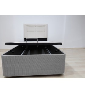 Baza-Başlık STANDRAT 13418 Model Suni Deri başlık Metal Çelik 90*190 El Yapım