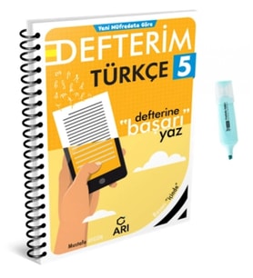 5.Sınıf Türkçe Akıllı Defterim (Yeni Müfredat)