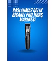 Ense Kesme Makinesi Şarjlı Saç Sakal Tıraş Makinesi Taşınabilir